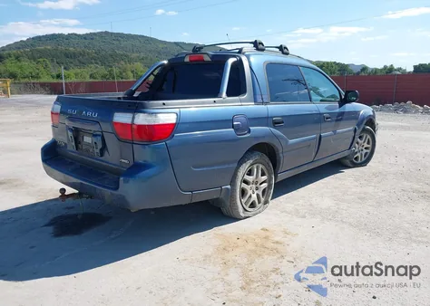 2006 Subaru Baja Sport from USA, damaged, VIN 4S4BT62C566103099